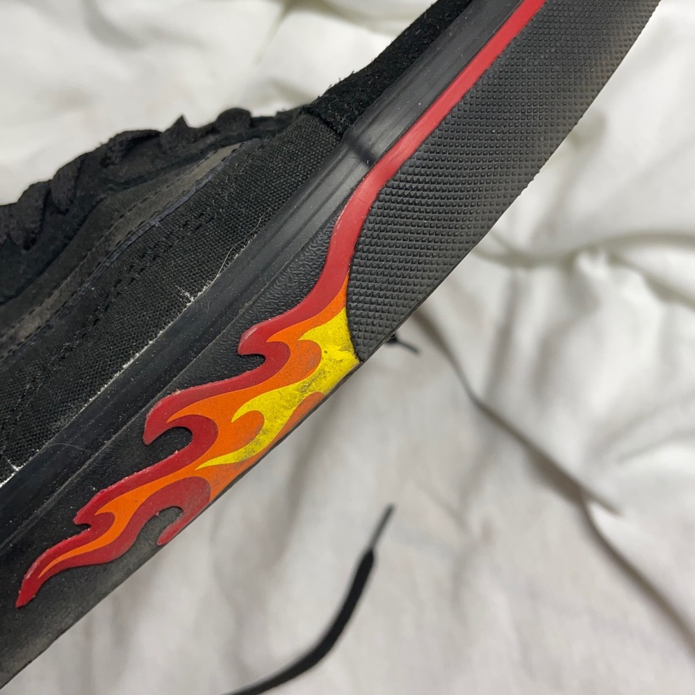 Vans w/ Flames